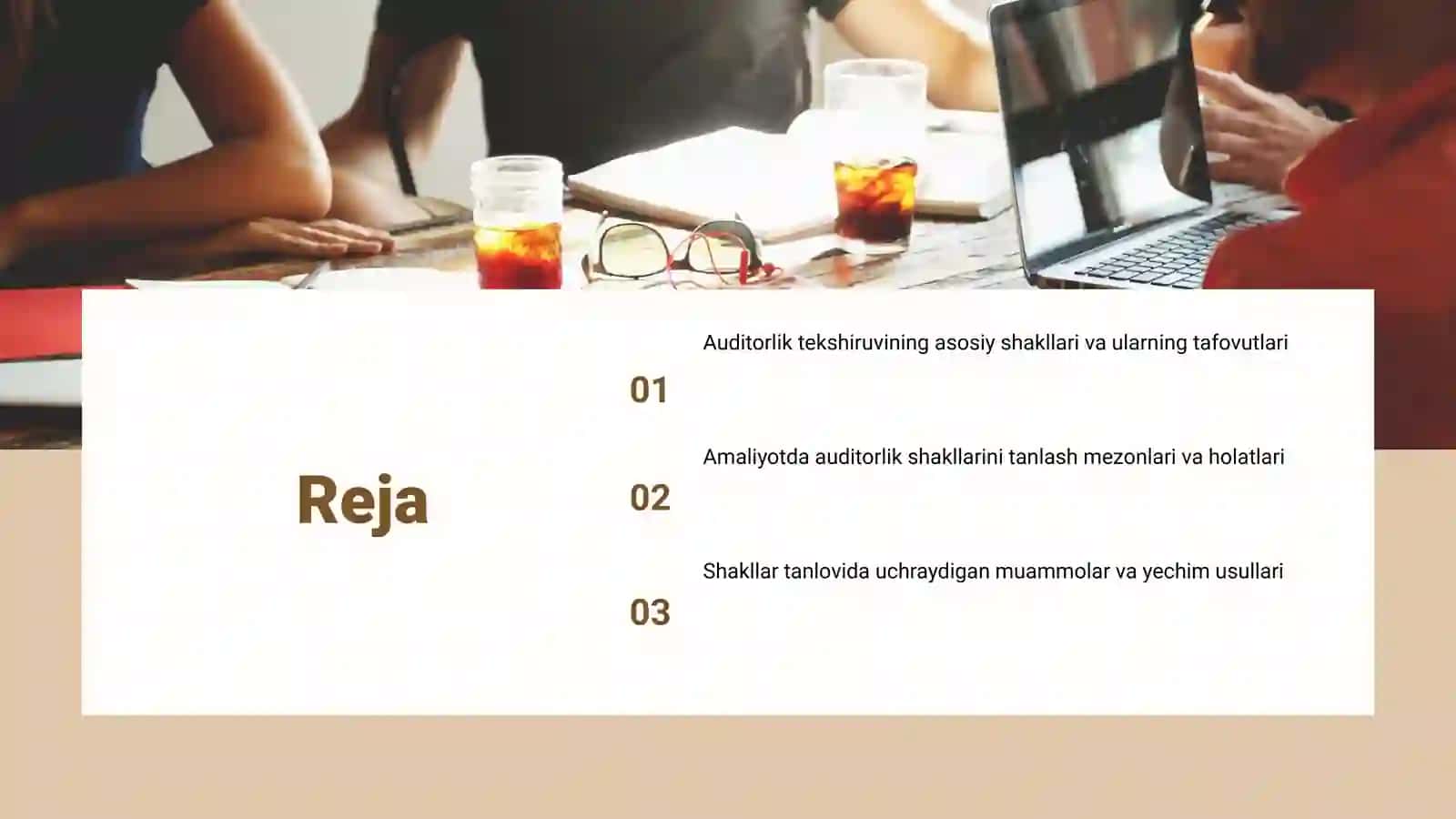 Auditorlik tekshiruvining shakllari 2