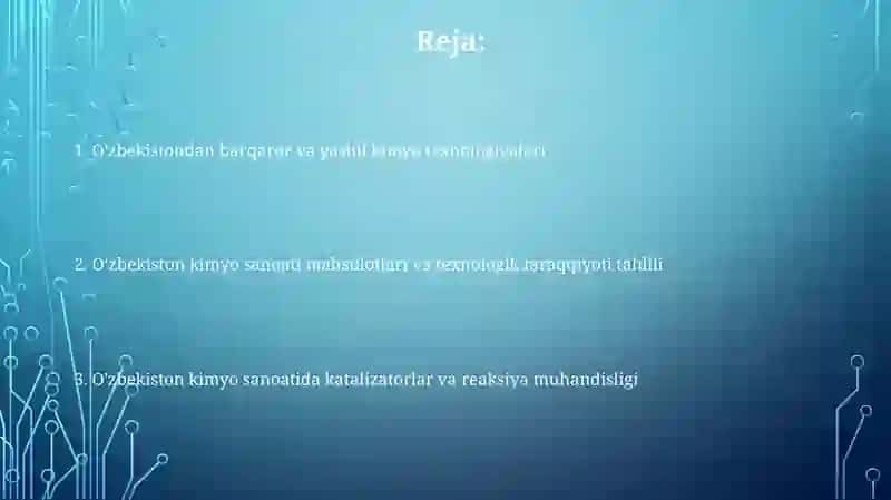 Kimyo-Texnologiya Instituti maqolalari 2