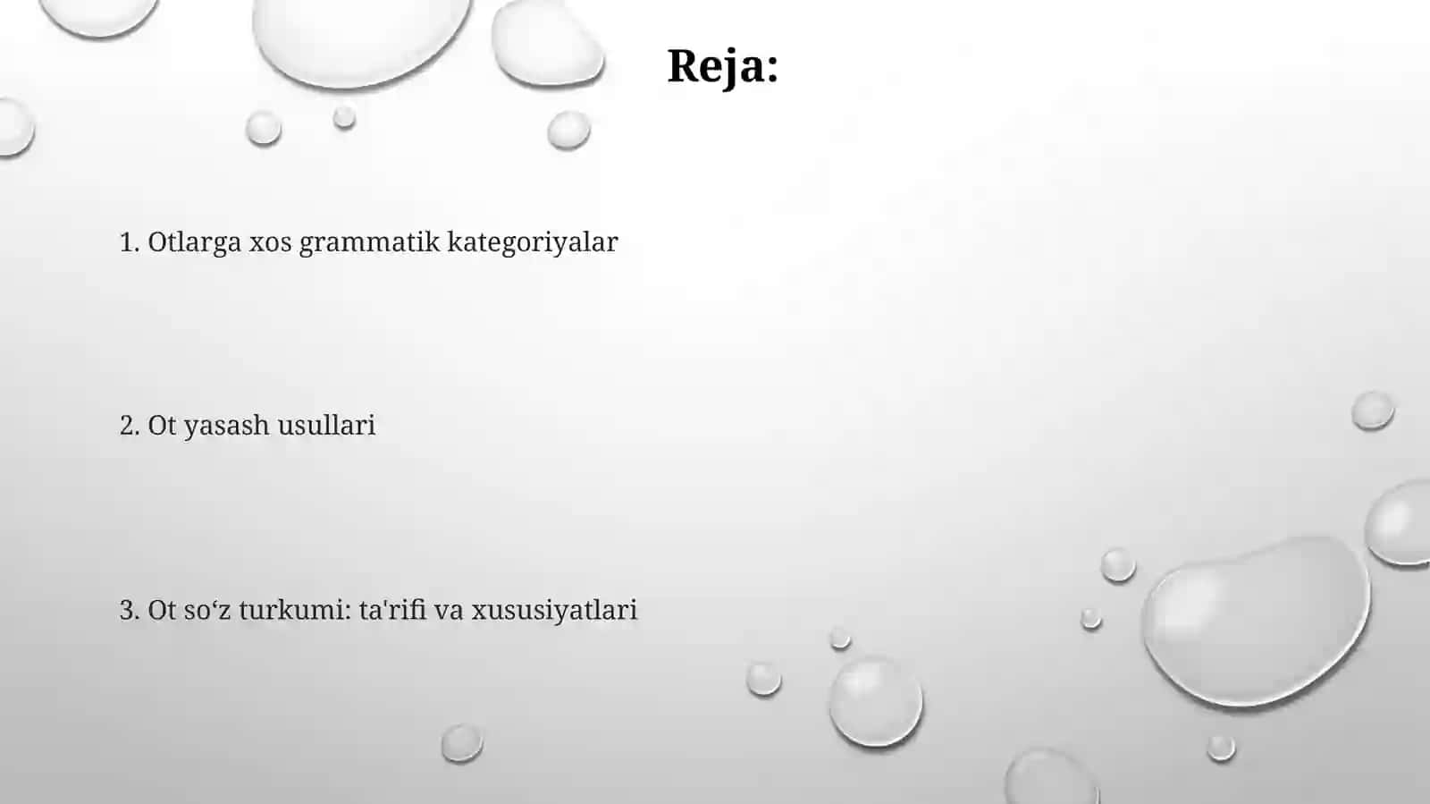 Ot soʻz turkumi grammatikasi 2