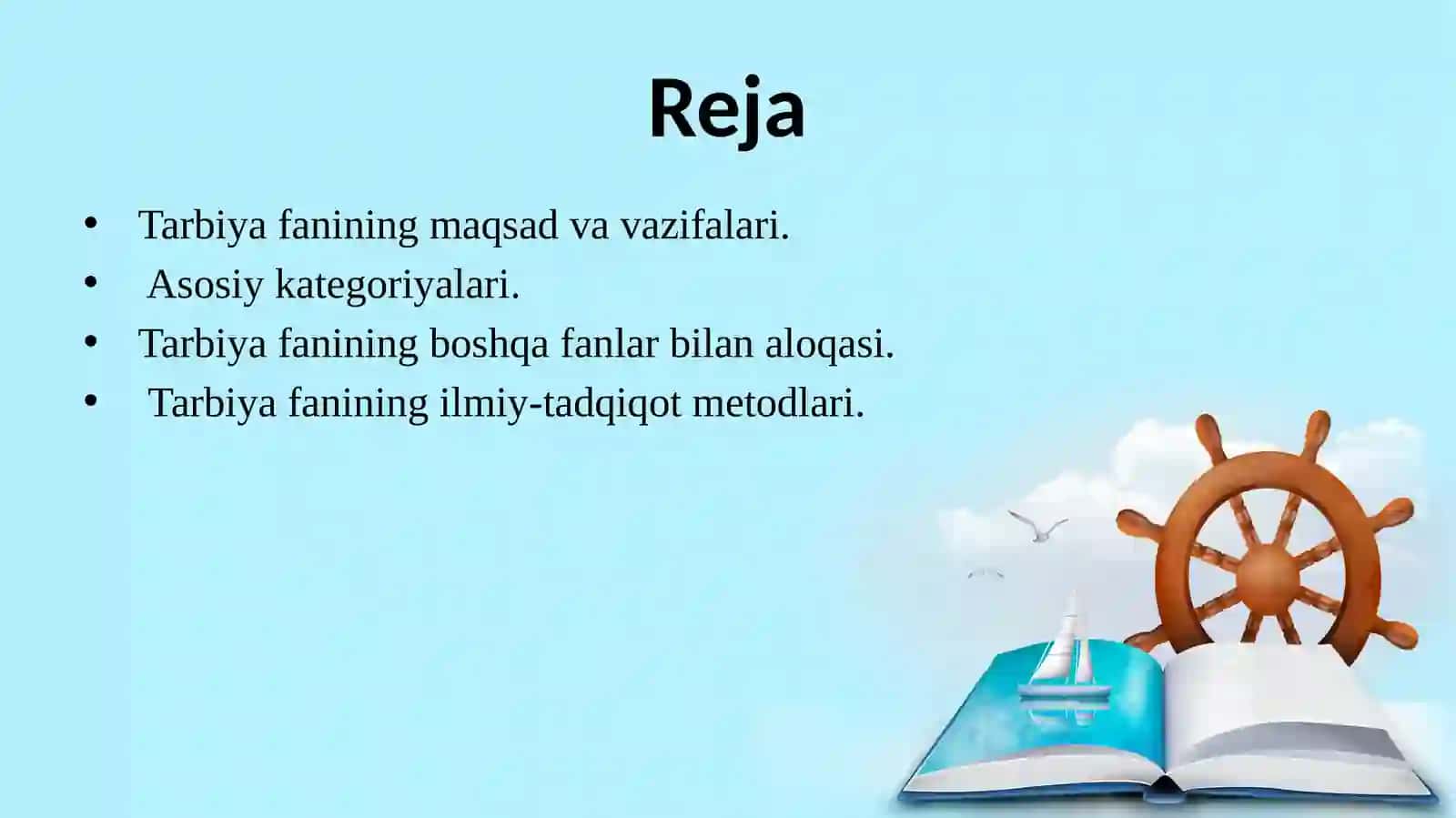 Tarbiya fanining maqsad va vazifalari 2