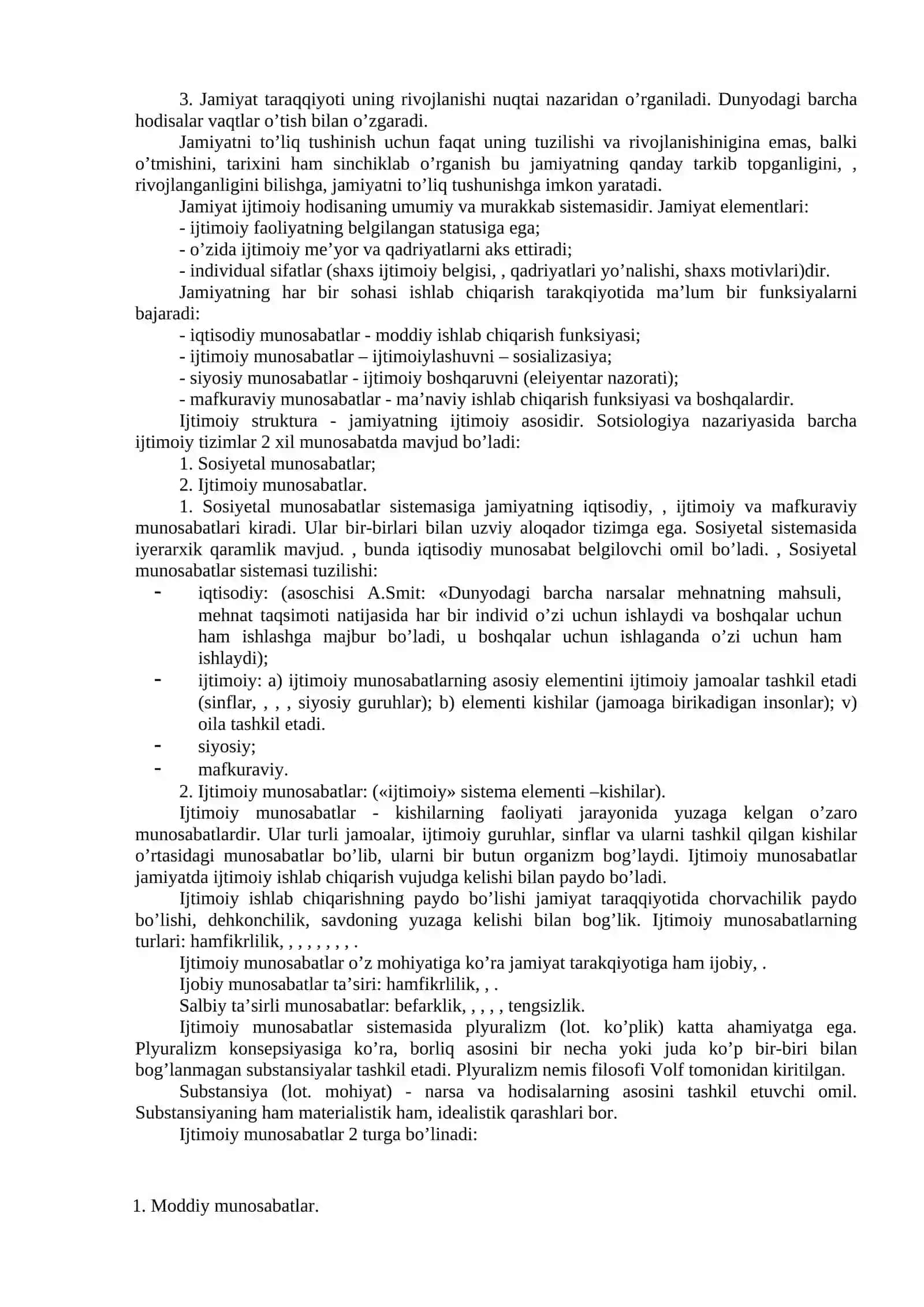 Jamiyat Yaxlit Tizim Sifatida 2