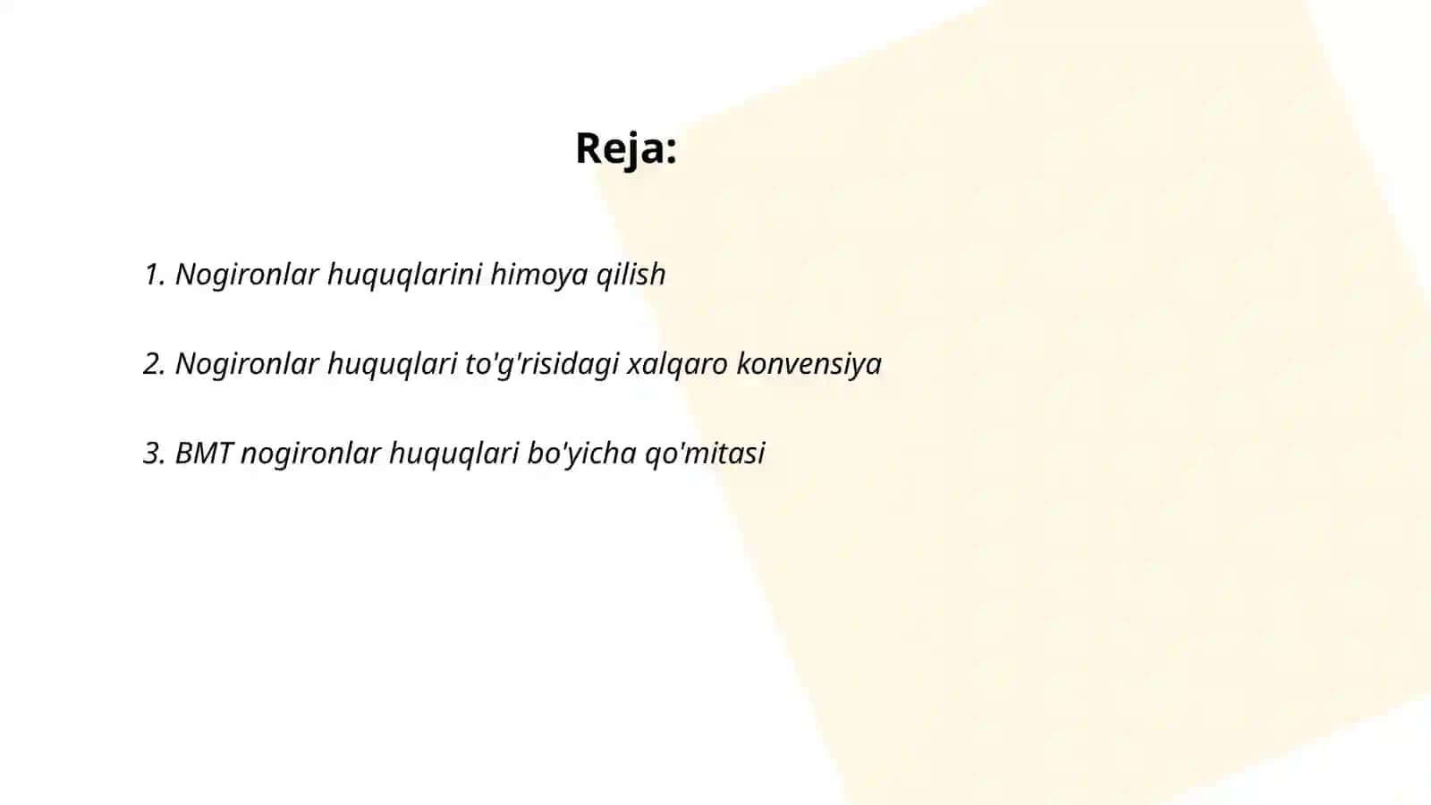 Nogironlar huquqlarini himoya qilish 2
