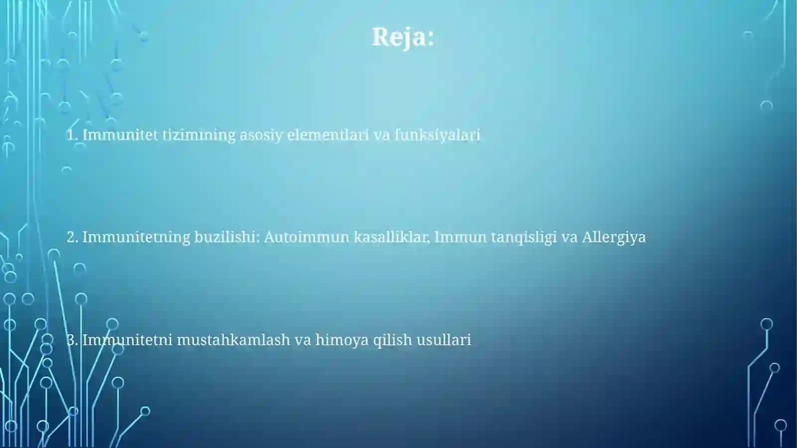 Organizimning immuntizimi 2