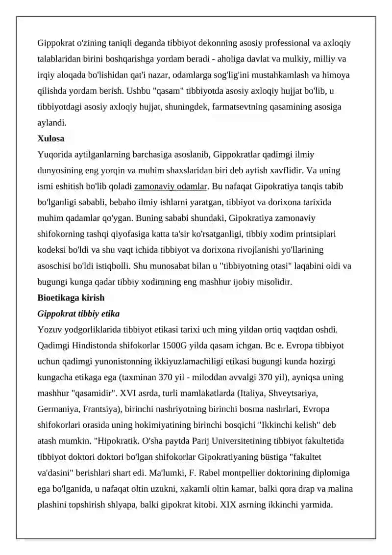 GIPOKRAT VA GALIN ULARNING G'OYALARI 2