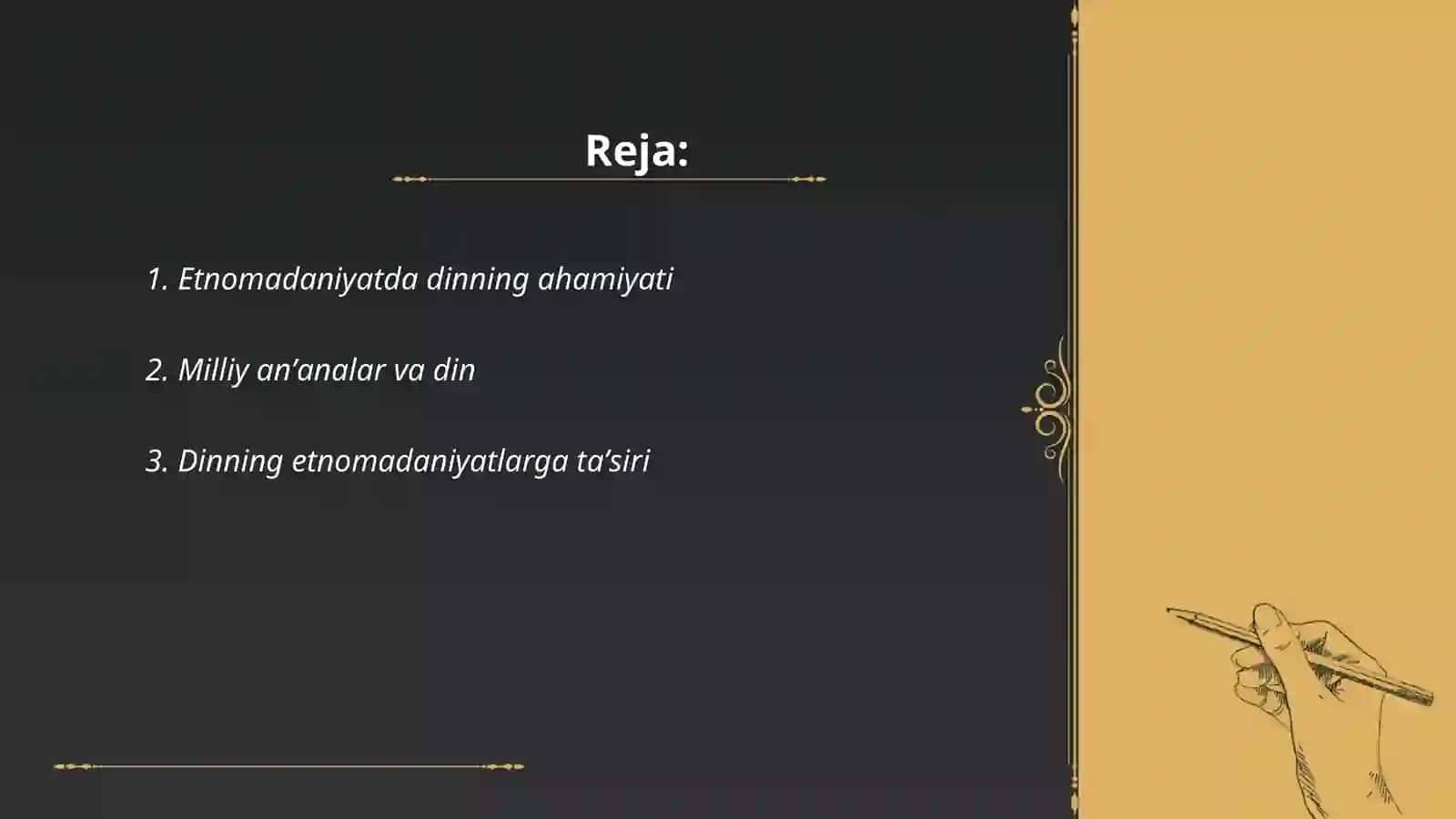 Etnomadaniyatda dinning oʻrni 2