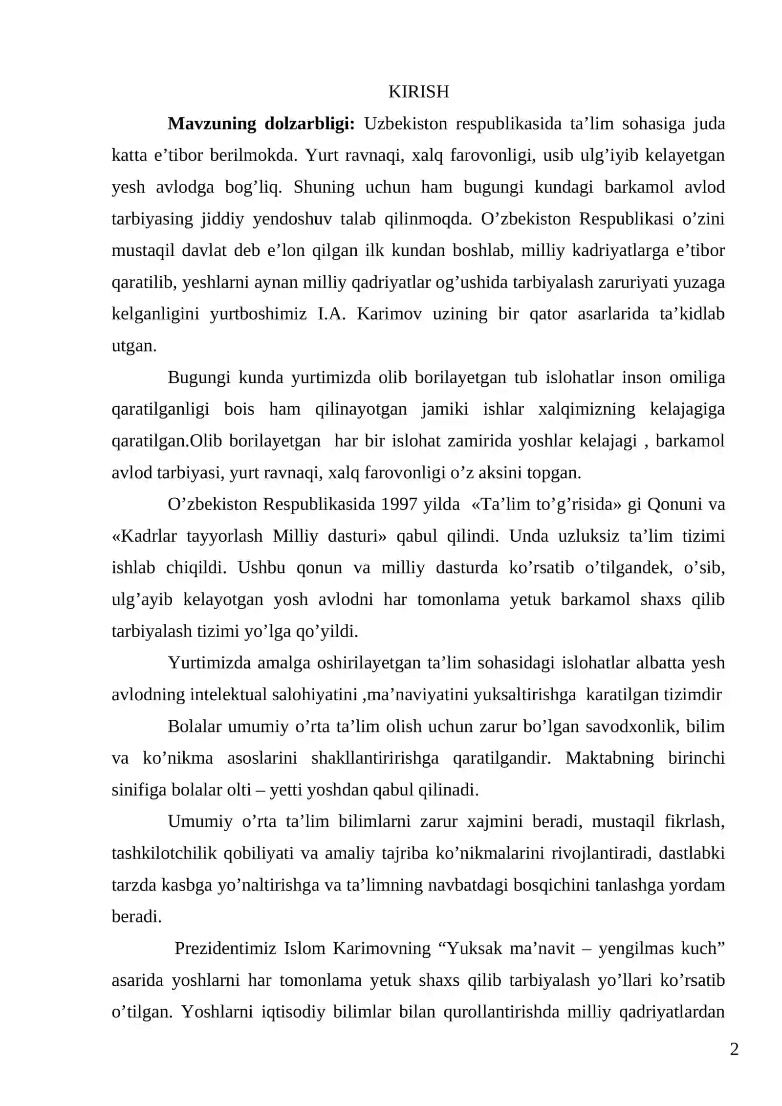 BOLA SHAXSINI TARBIYALASHDA NAFOSAT TARBIYASINING AHAMIYATI 2