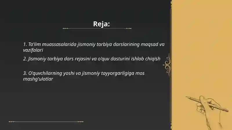 Ta'lim muassasalarida jismoniy tarbiya 2