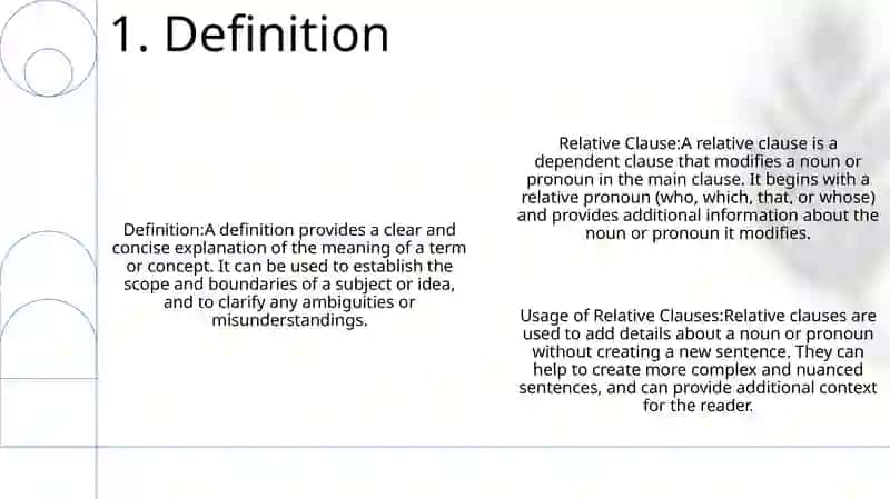 Relative Clause 2