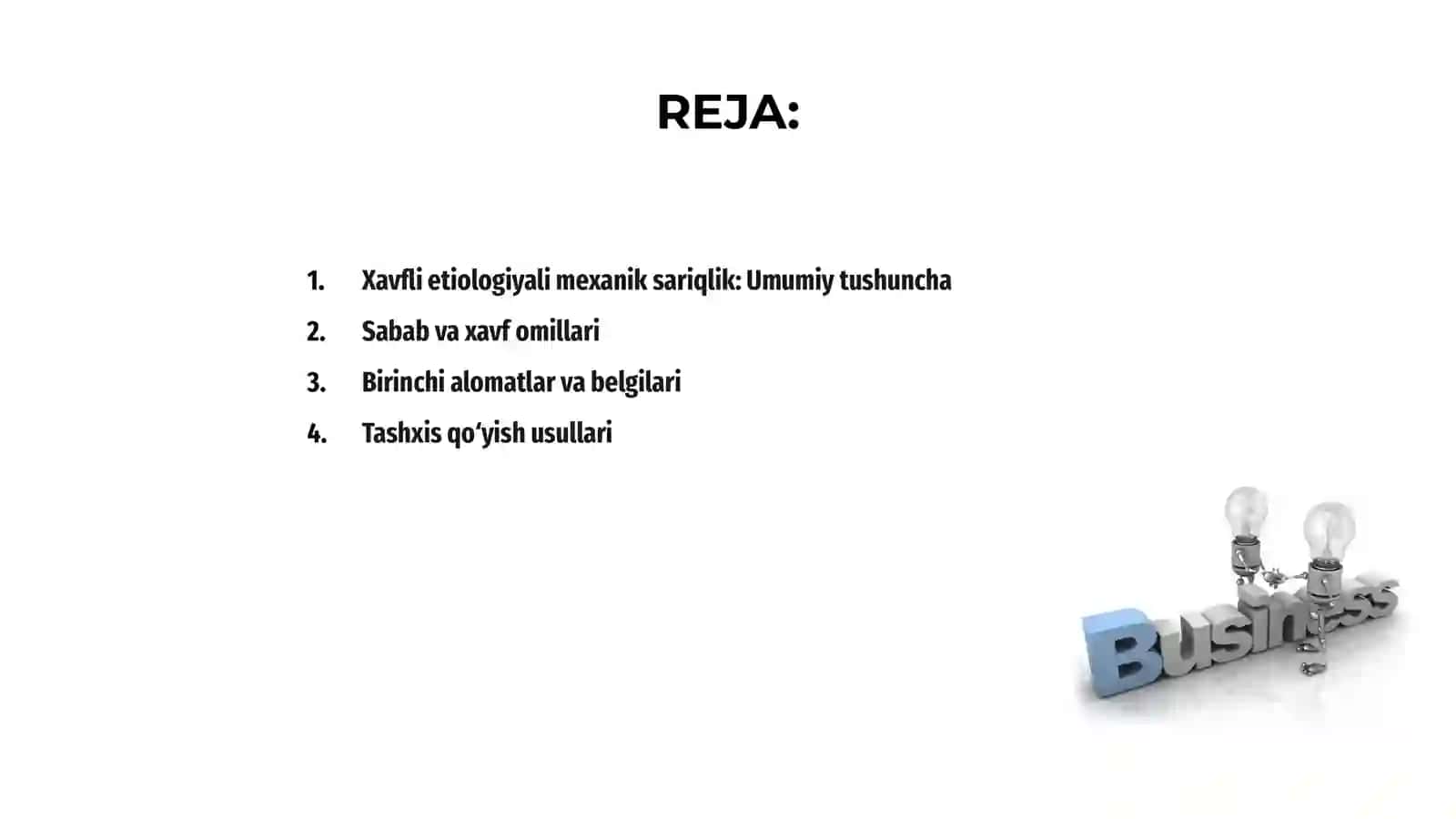 Xavfli etiologiyali mexanik sariqlik 2