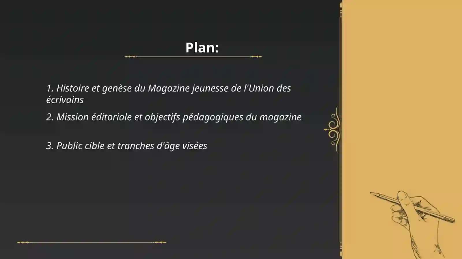 Magazine jeunesse de l'Union des écrivains 2