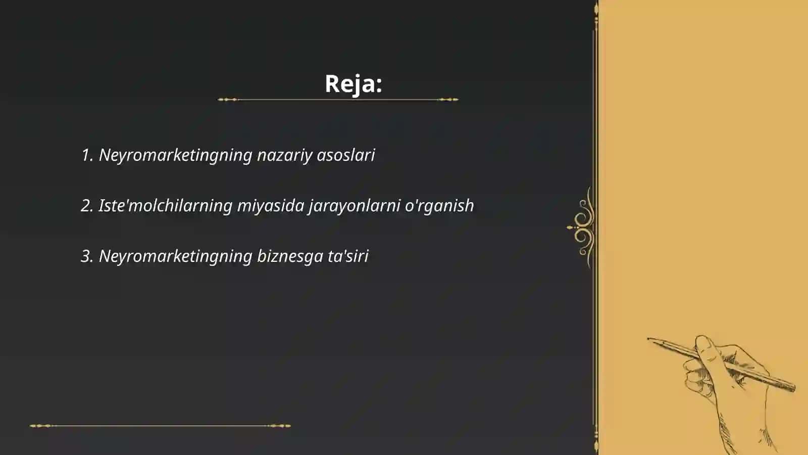 Neyromarketingning nazariy asoslari 2