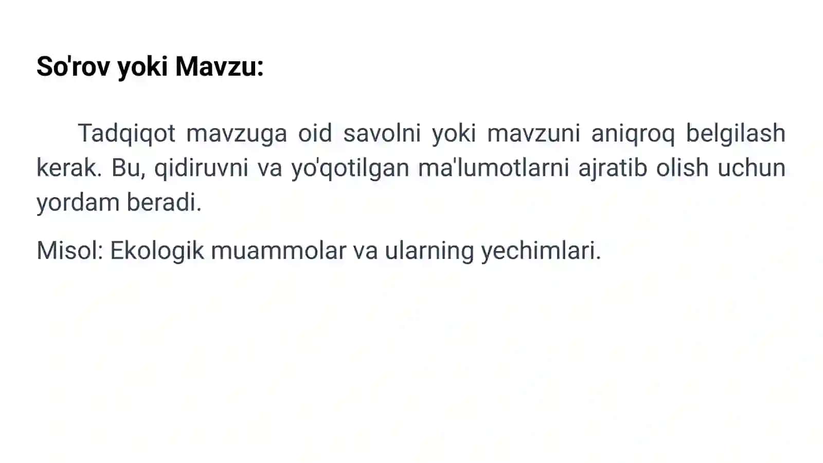 Ilmiy axborot qidirishning umumiy tushunchalari 2
