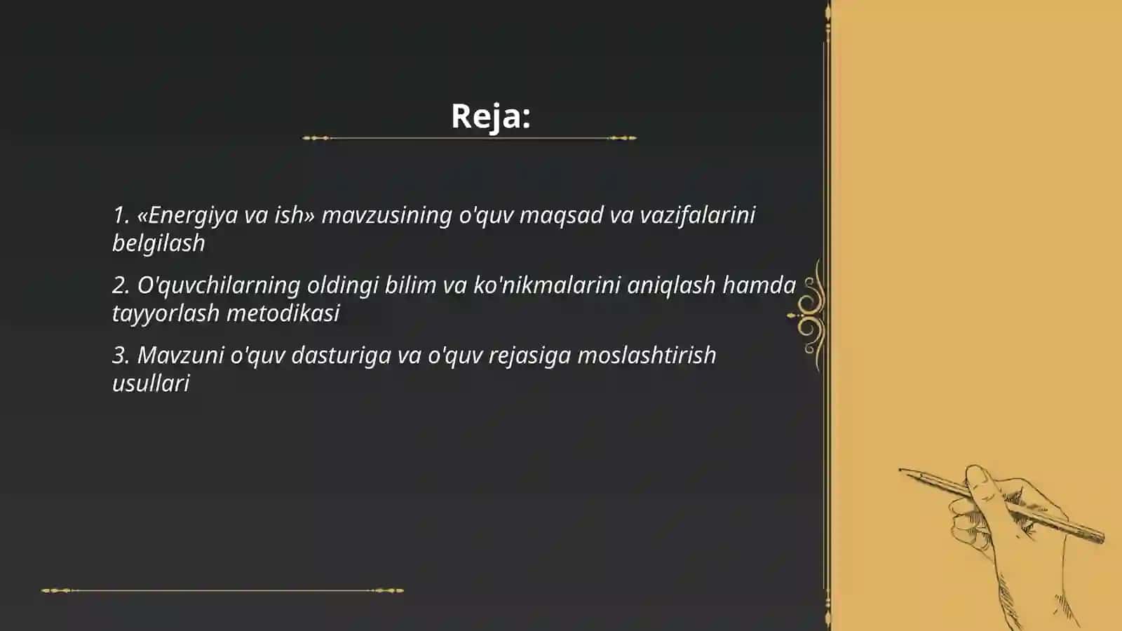 Energiya va ish 2