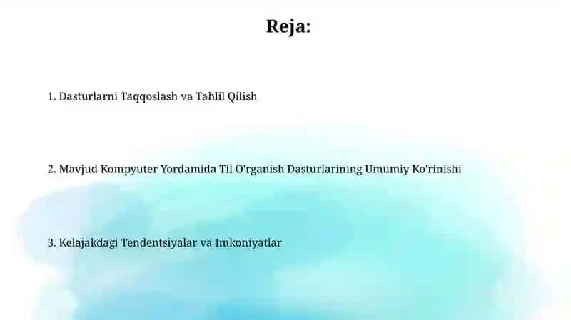 Nutqni Tanib Olish Texnologiyalari 2