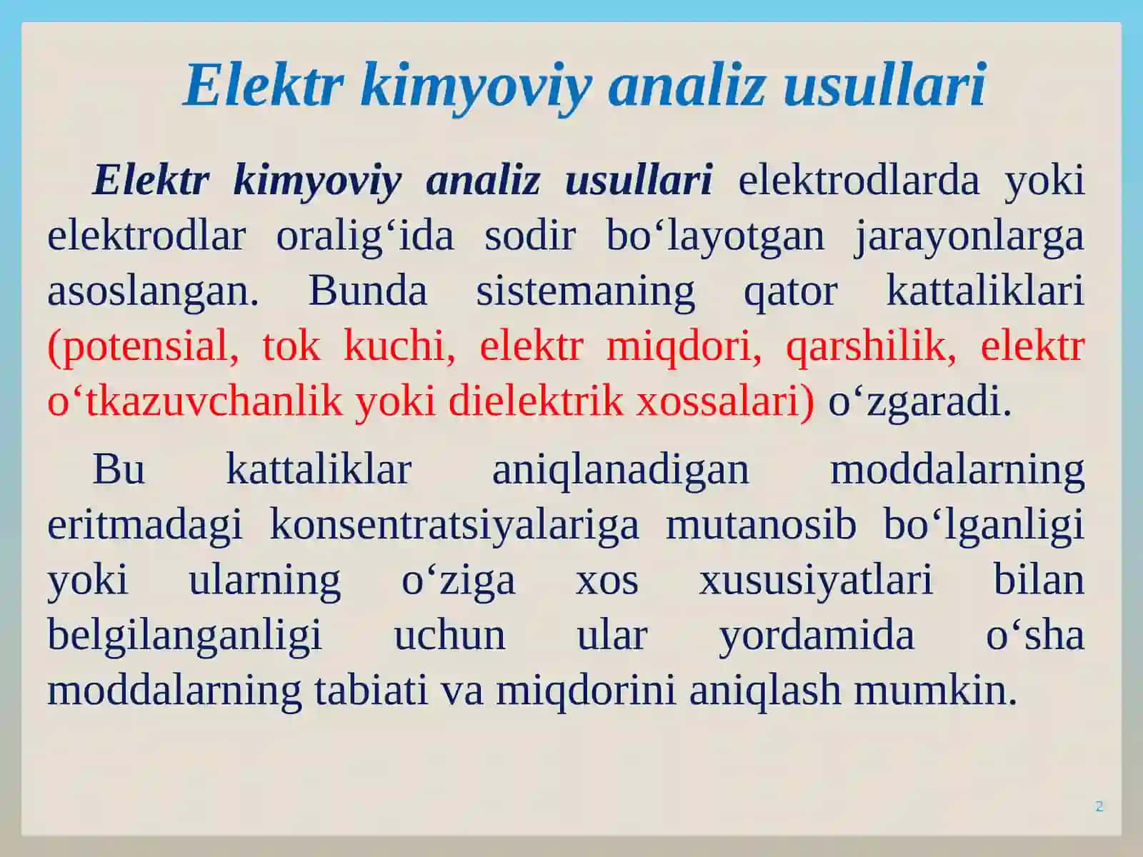 Elektrokimyoviy analiz usullarining umumiy tavsifi. Potensiometriya, Potensiometrik titrlash 2