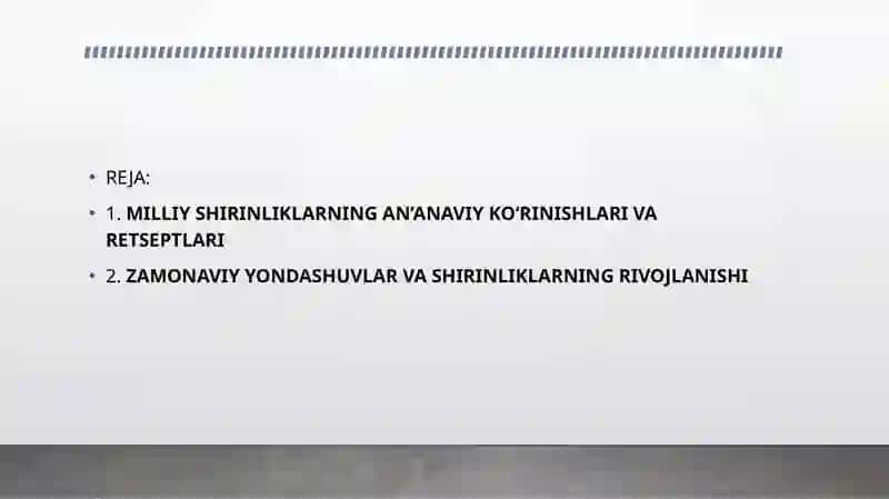 Milliyshirinliklar:an’anaviyretseptlarvazamonaviyyondashuvlar 2