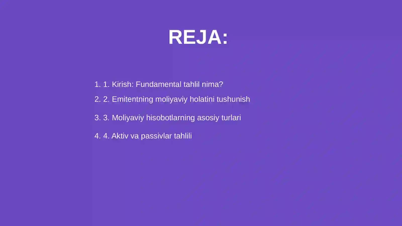 Emitent joriy moliyaviy holati fundamental tahlili 2