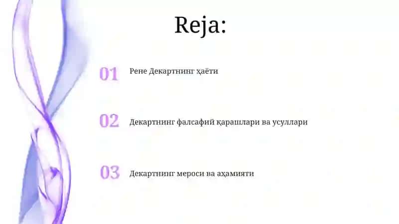 Рене Декартнинг ҳаёти 2