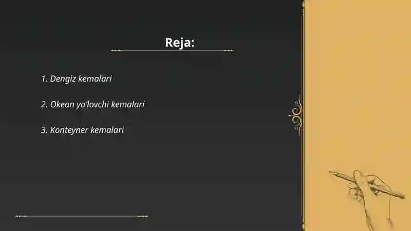 Dengiz kemalari 2