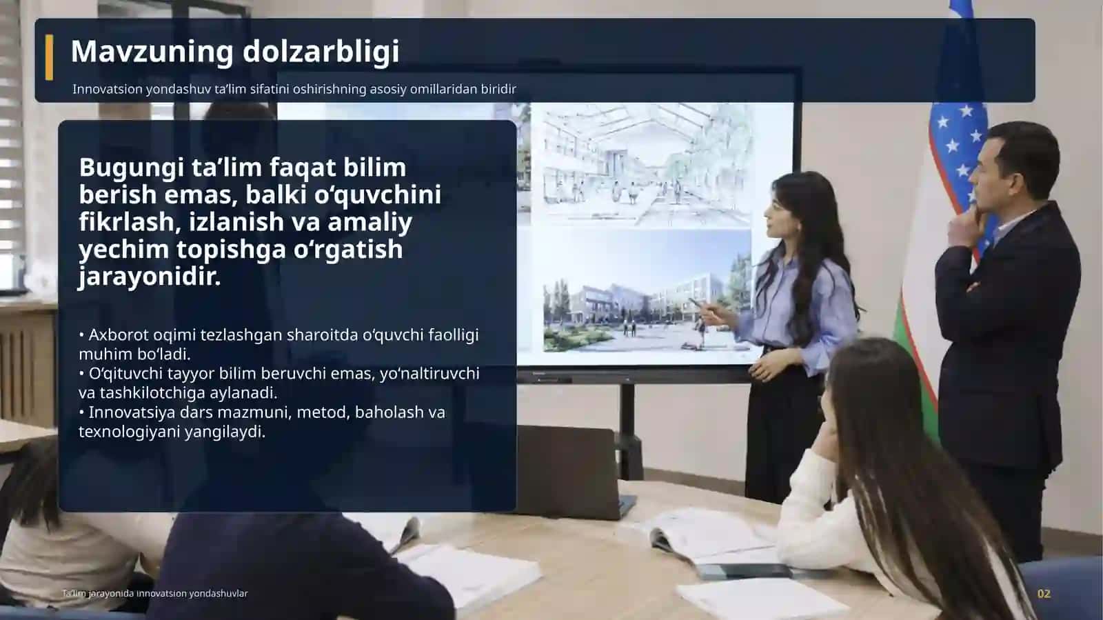 Ta’lim jarayonida innovatsion yondashuvlar 2