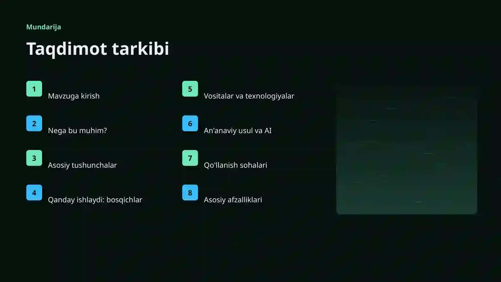 Sun'iy intellektning 7 ta mashhur vositasi 2