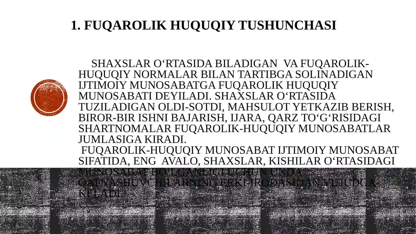 FUQAROLIK HUQUQIY MUNOSABATI 2