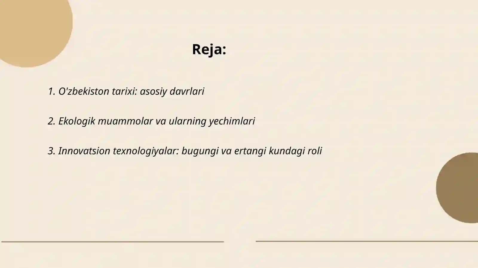 O'zbekiston tarixi: asosiy davrlari 2