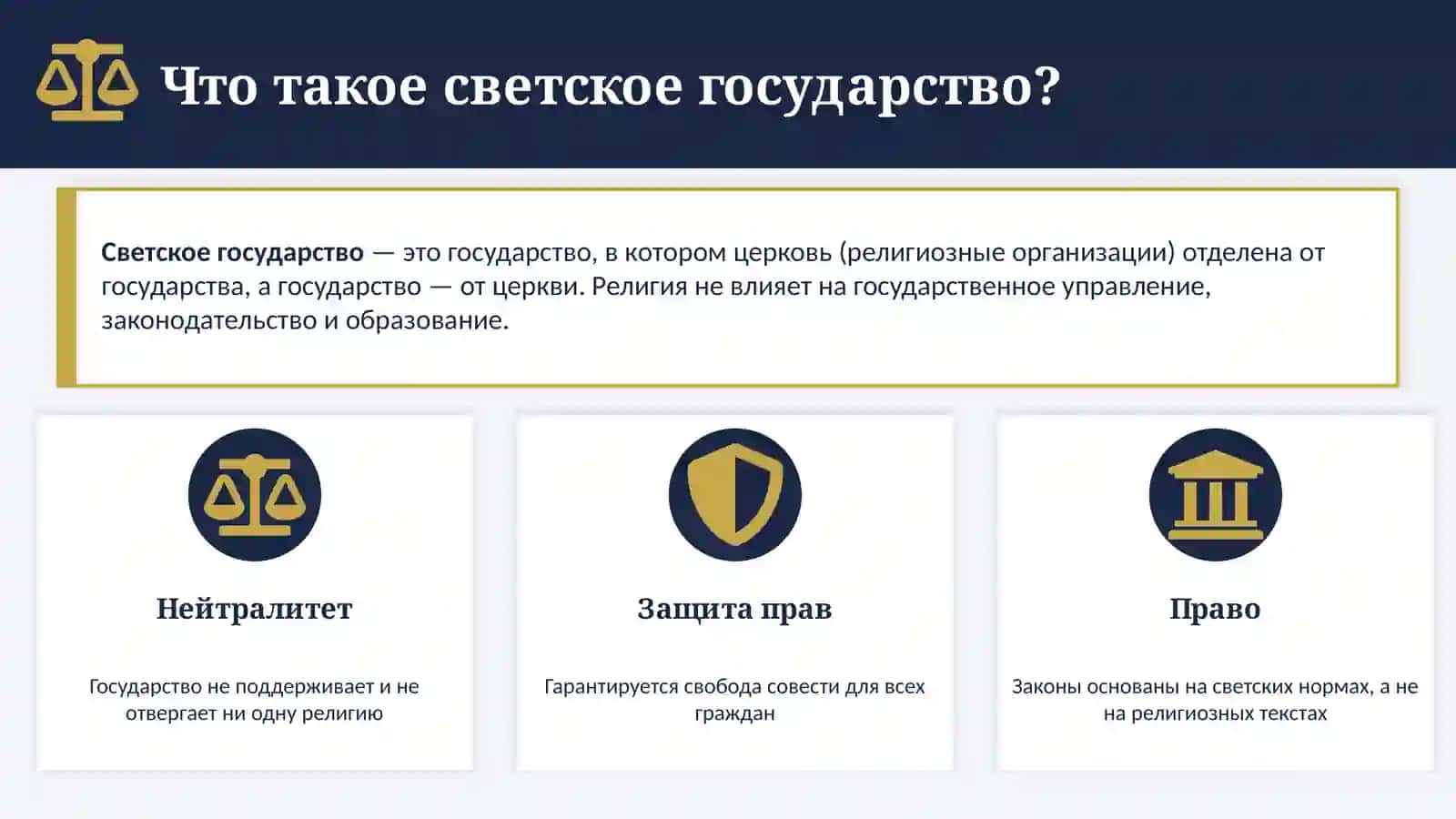 СВЕТСКОЕ ГОСУДАРСТВО 2