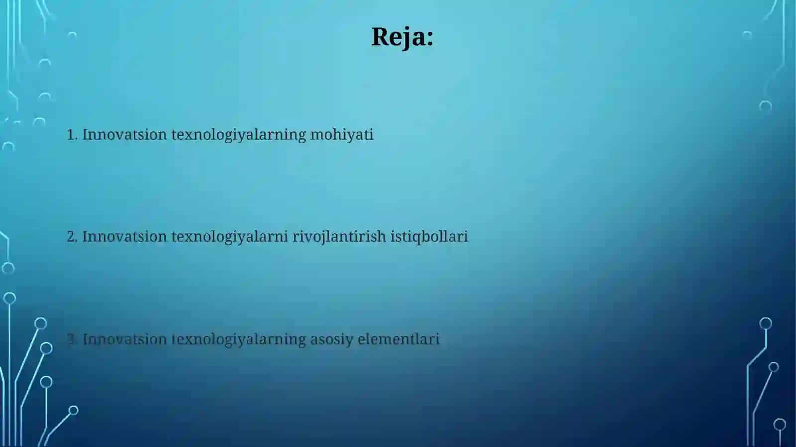 Innovatsion texnologiyalar mazmuni 2