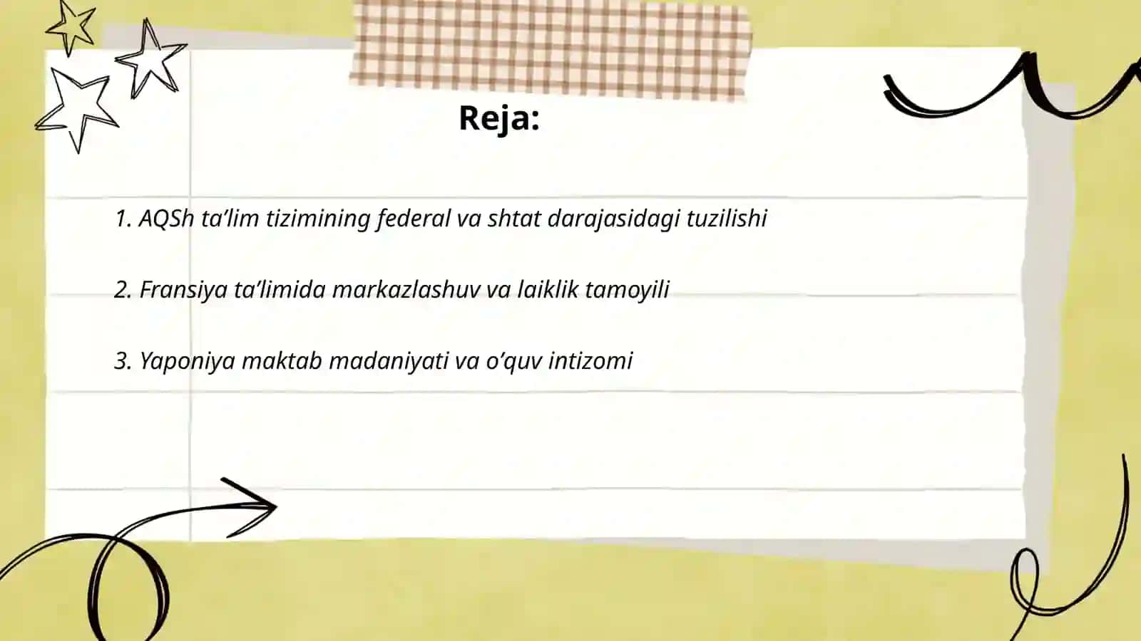 Rivojlangan mamlakatlar taʼlim tizimi 2