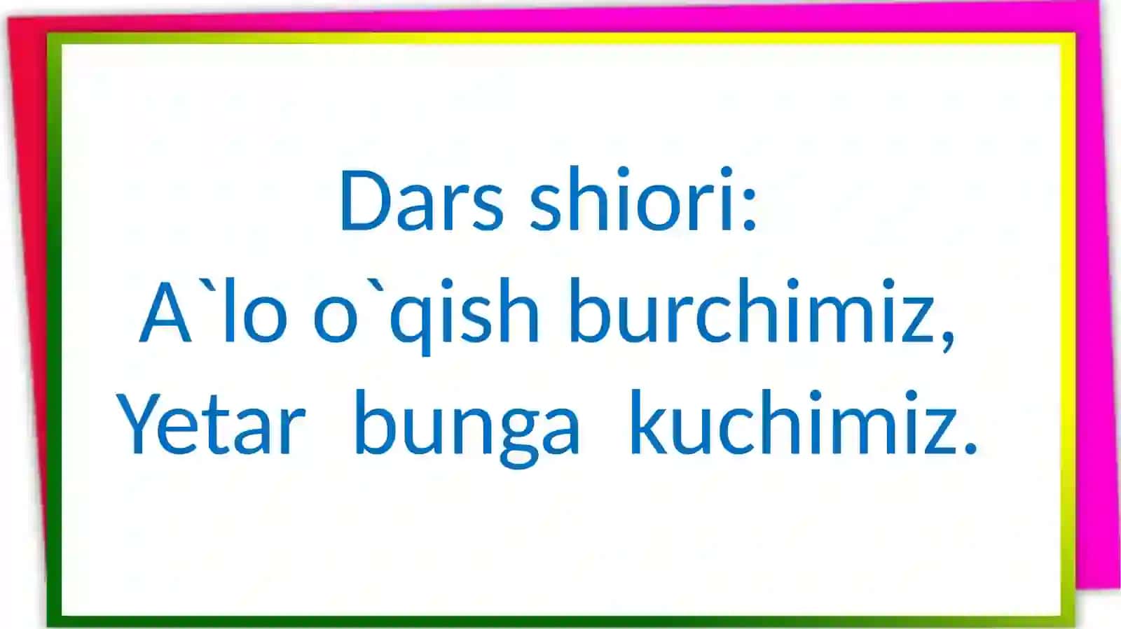 Otyasovchi qo'shimchalar 2