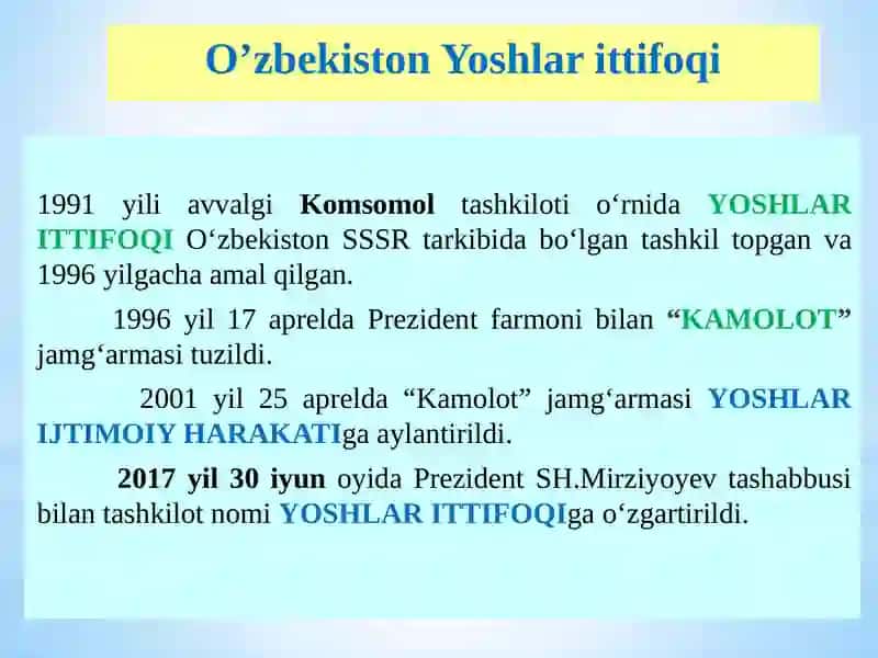KADRLAR TAYYORLASH VA TA’LIM SOHASINI ISLOH QILISH 2