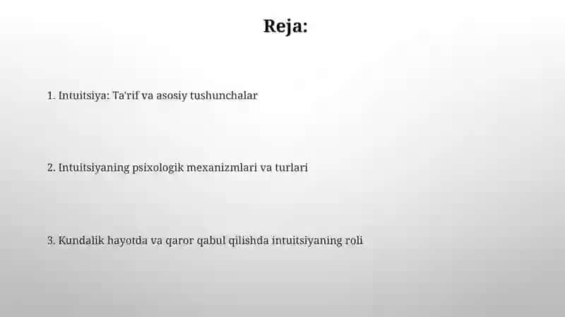 Psixologiya: sezgi 2