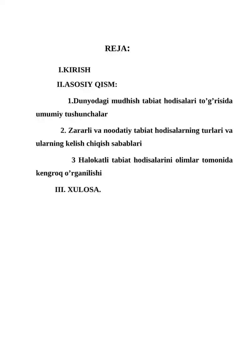 TABIATNING MUDHISH HALOKATLI HODISALARI 2