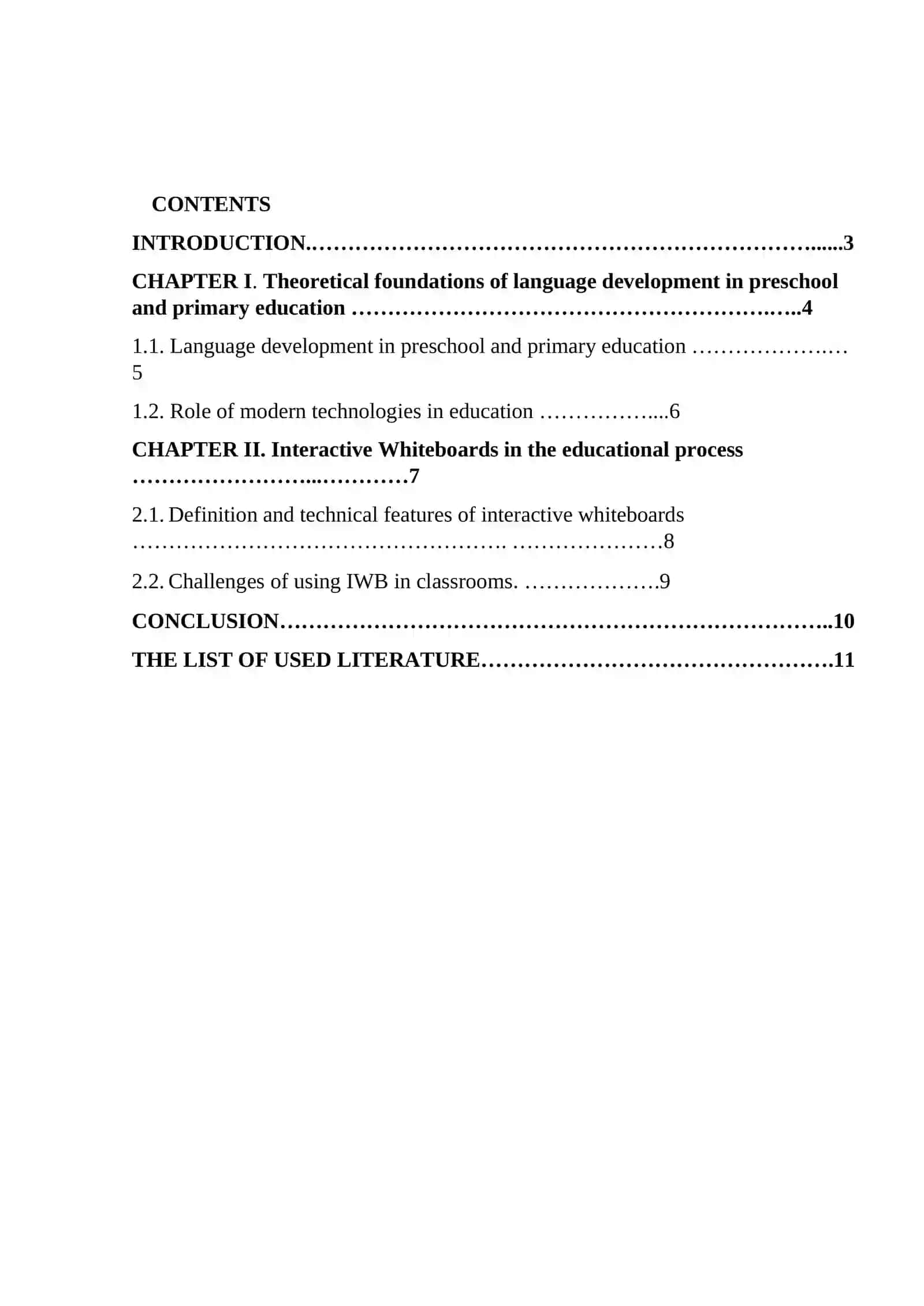 Developing Language Skills Using Interactive Whiteboards (IWB) in Preschool and Primary Education 2