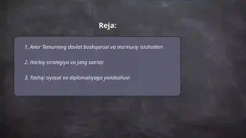 Amir Temur buyuk davlat arbobi 2