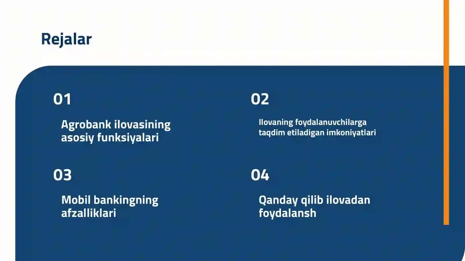 Agrobank mobil ilovasi 2