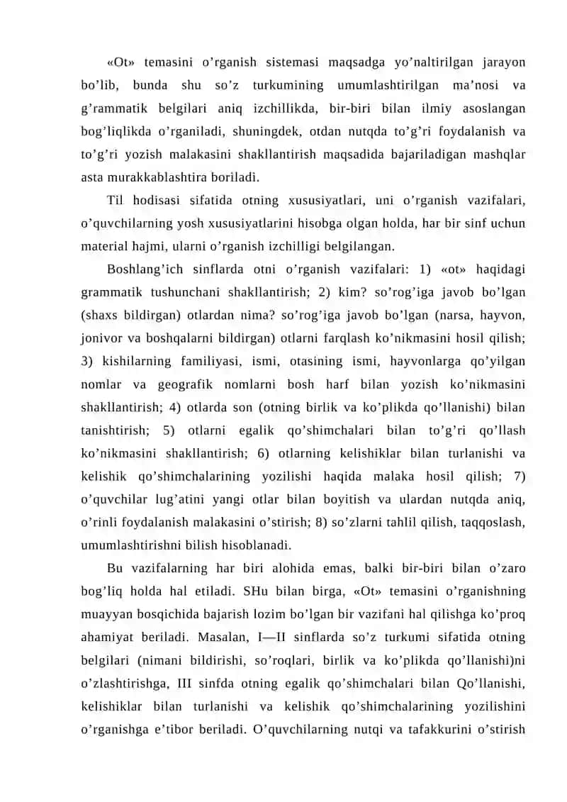 “OT” NI O’RGANISH METODIKASI 2
