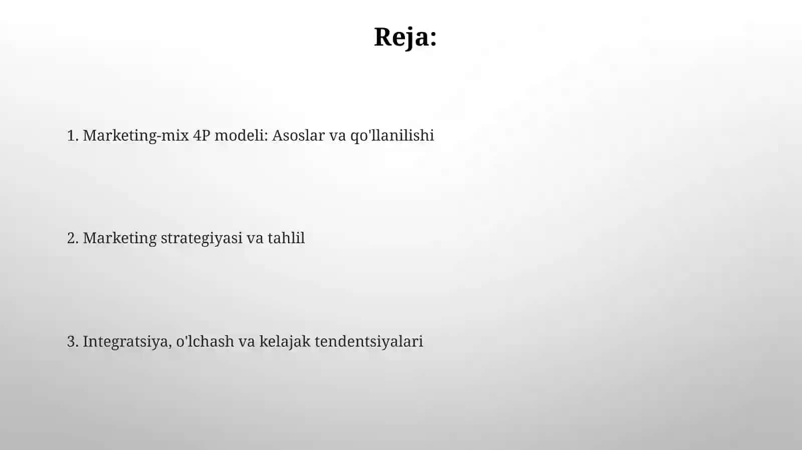 Marketing-mix-4P modeli 2