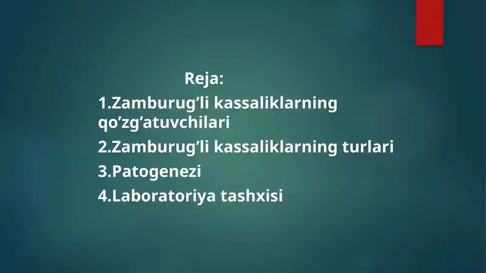 Zamburug’lik assaliklarning qo’zg’atuvchilari, Patogenezi, labaratoriya tashxisi 2