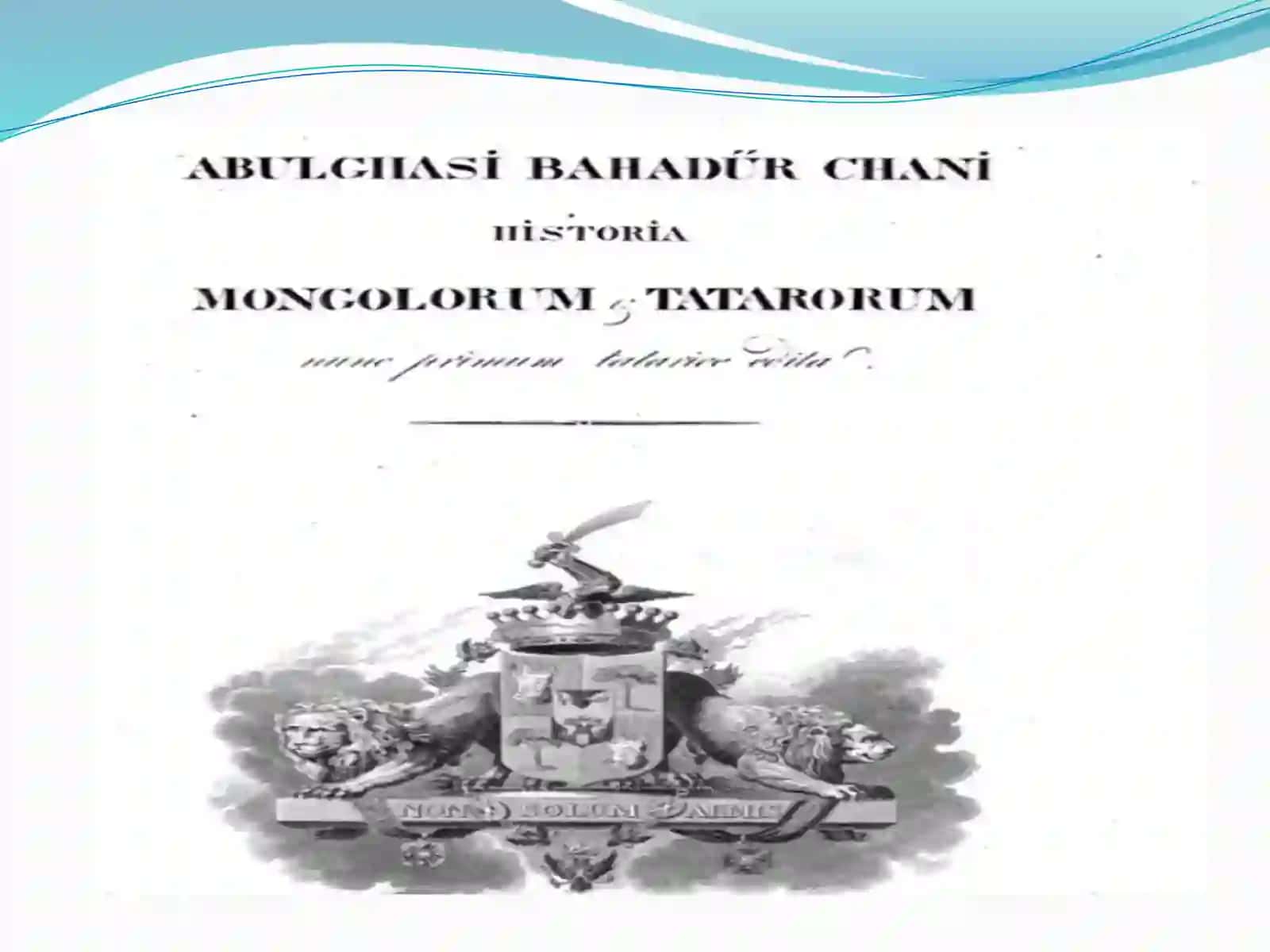 Abulg'oziy Bahodirxonning lingvistik qarashlari 2