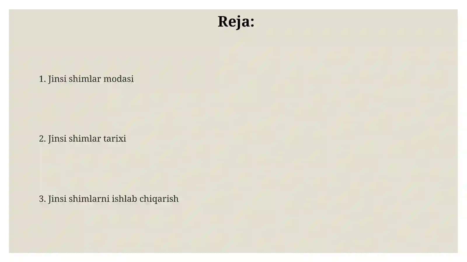 Jinsi shimlar modasi 2
