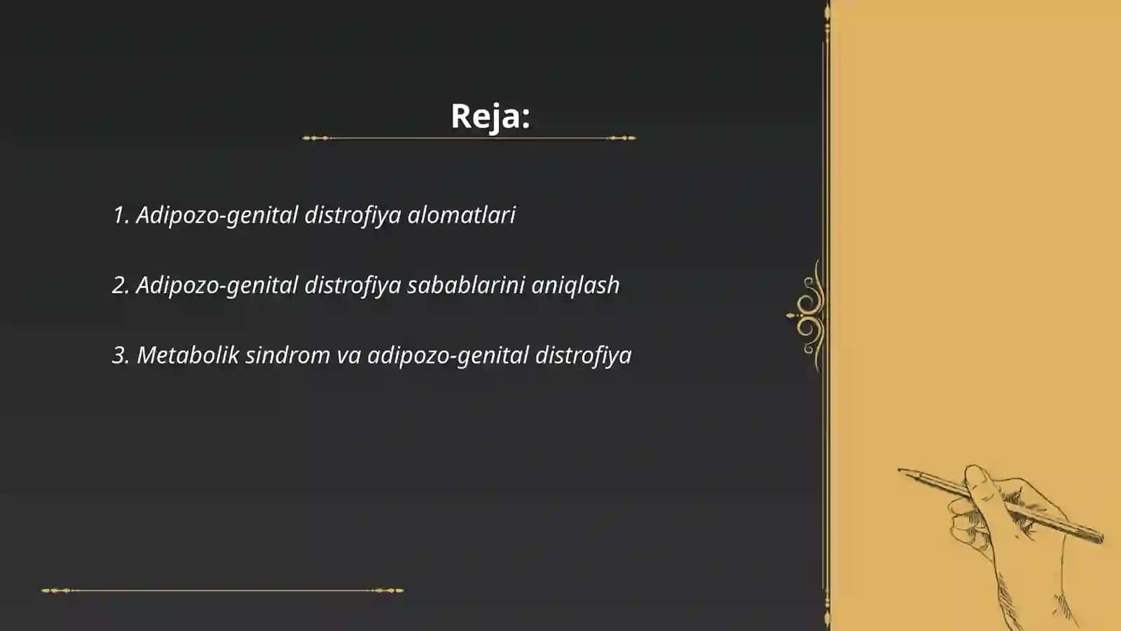Adipozo-genital distrofiya 2