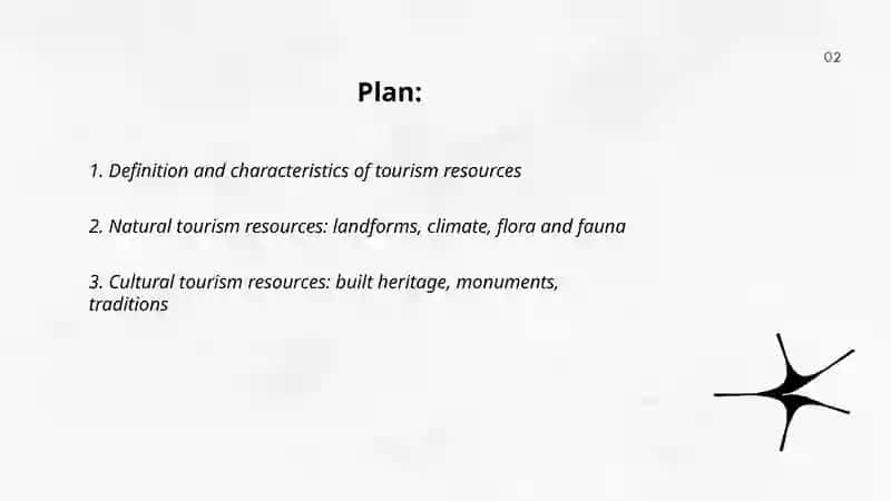 Nature and classification of tourism resource 2