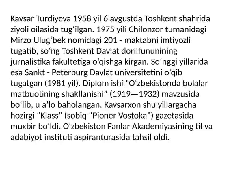 Kavsar Turdiyeva sheʼriyatida bolalik aksi 2
