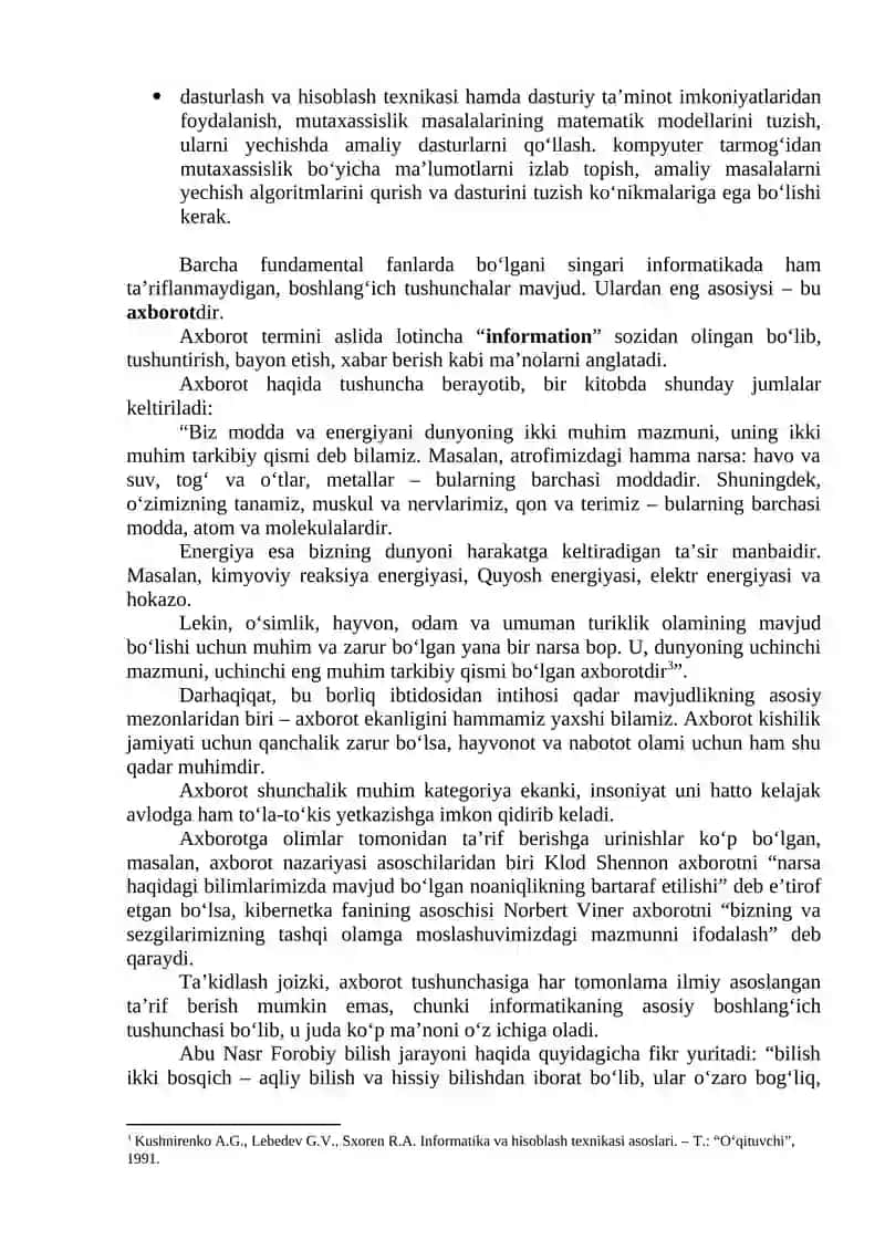 Axborot texnologiyalari 2