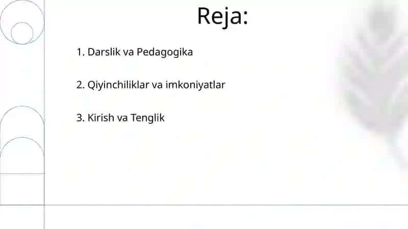Afrika mamlakatlarida maktabgacha ta'lim tarbiya jarayonlari 2