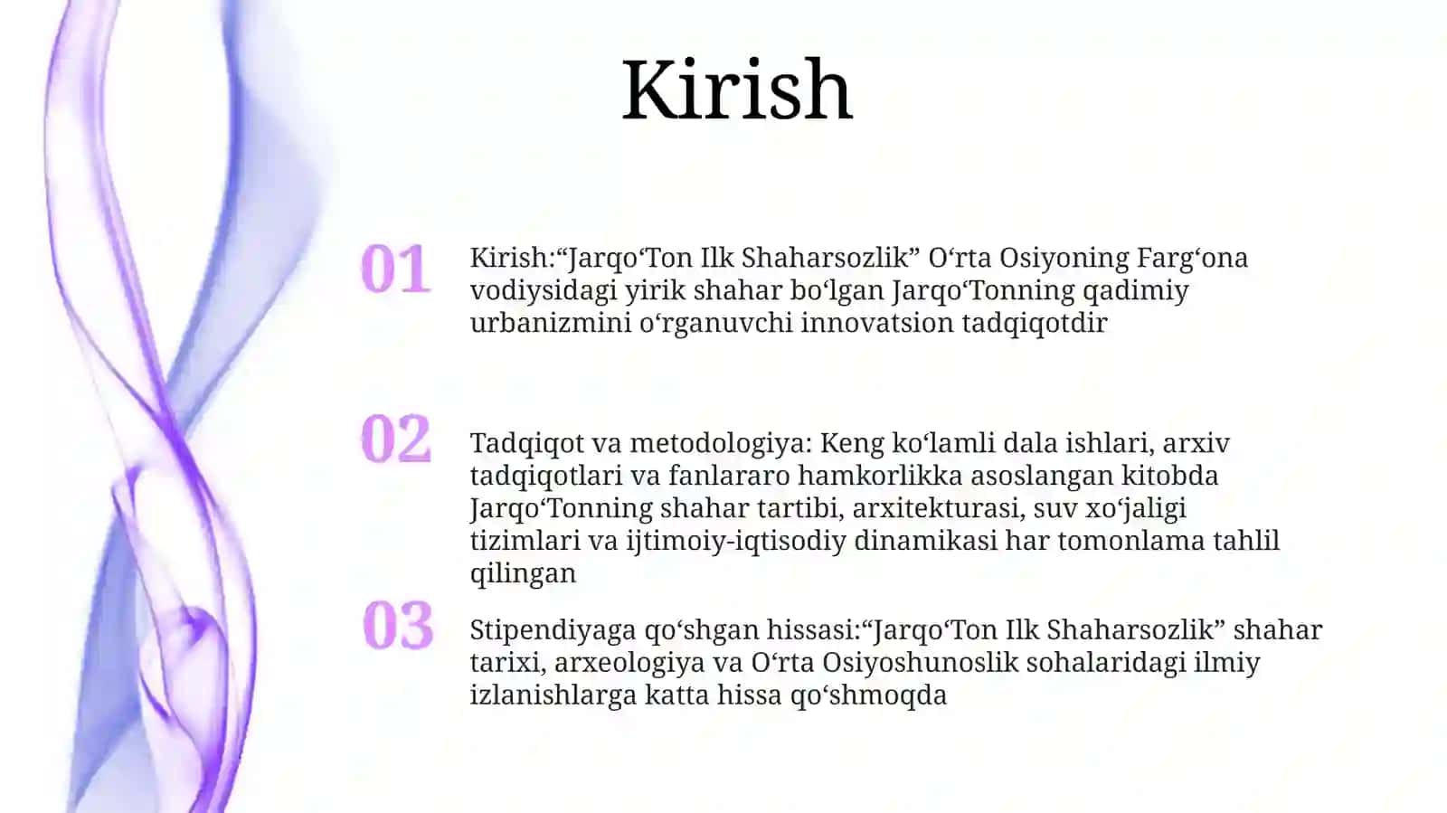 JarqoʻTon Ilk Shaharsozlik 2