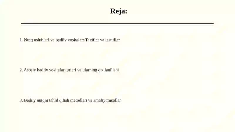Nutq uslublari va badiiy vositalar 2