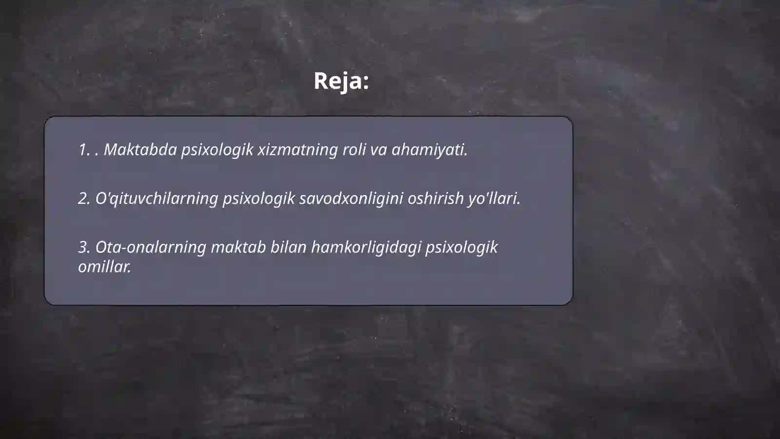 Maktabda psixologik xizmatning roli va ahamiyati 2